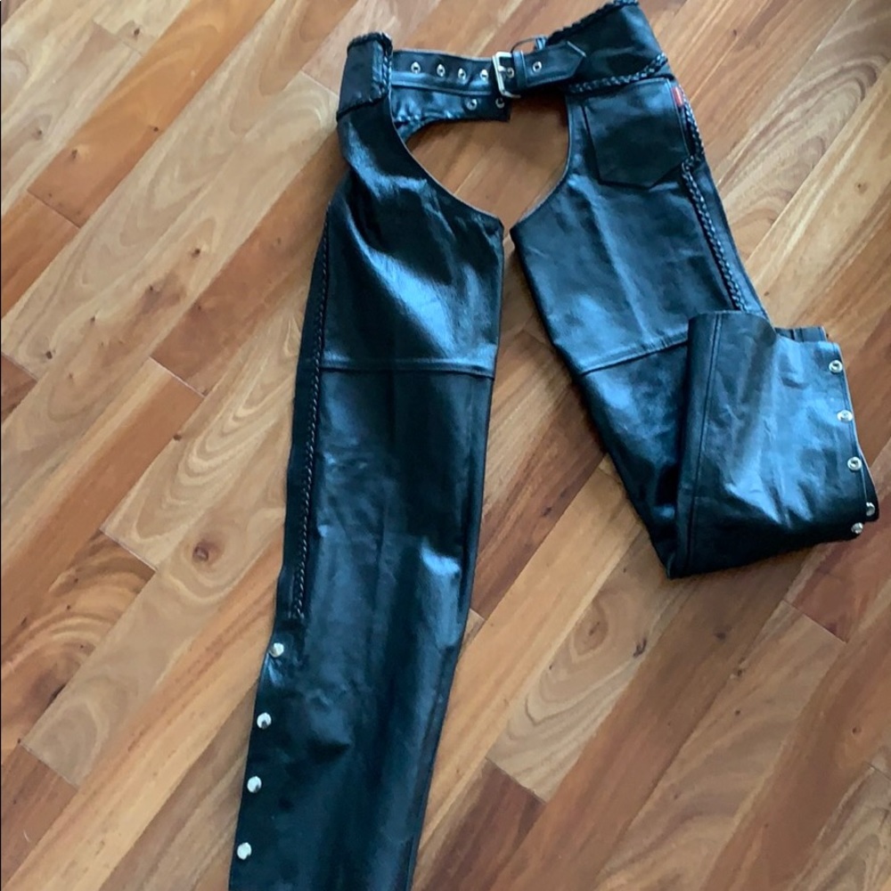 Hot Leather Ladies Motorcycle Chaps